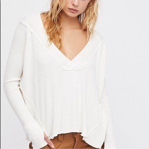 Free People Ocean View Tee Ivory